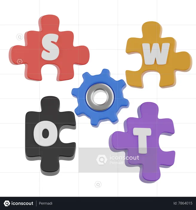 Swot Analysis  3D Icon