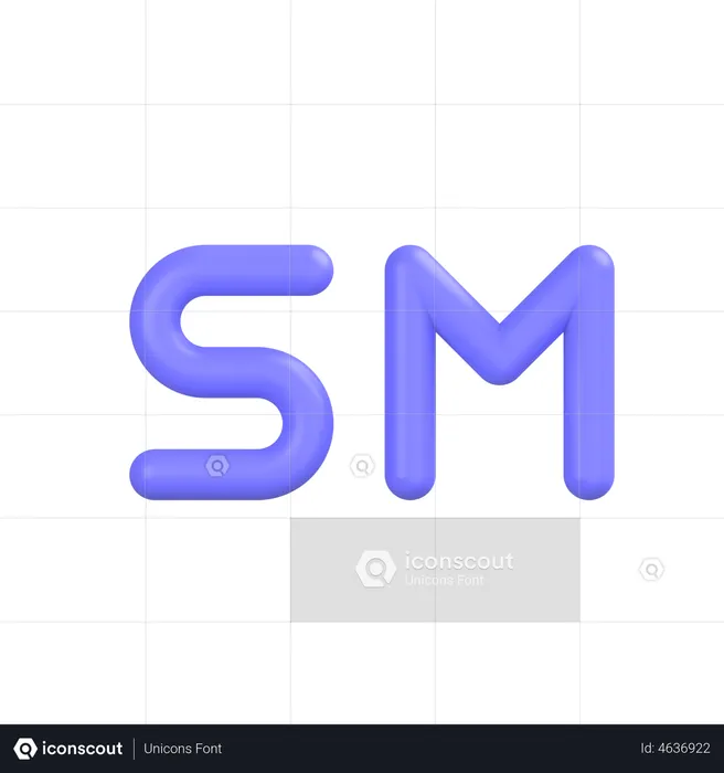 Symbole de marque de service  3D Icon