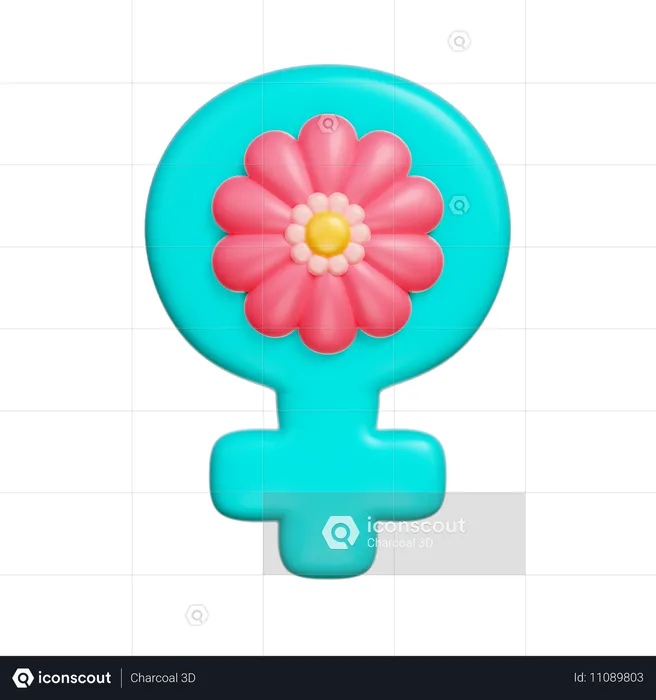 Symbole des femmes  3D Icon