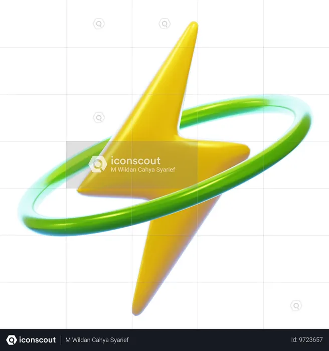 SYMBOLES ÉLECTRIQUES  3D Icon