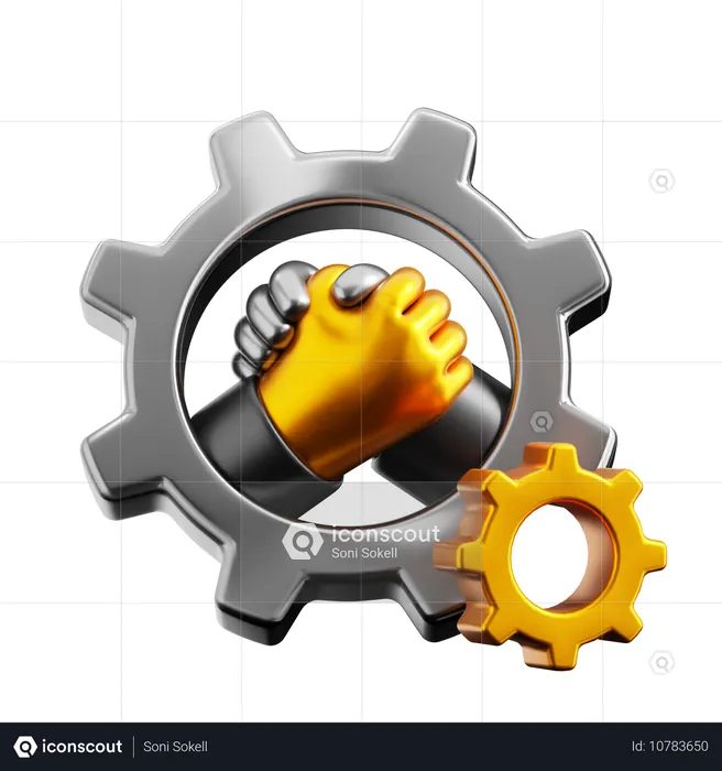 Synergy  3D Icon