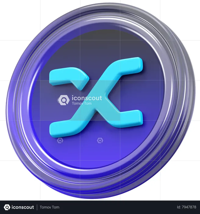 Synthetix  3D Icon