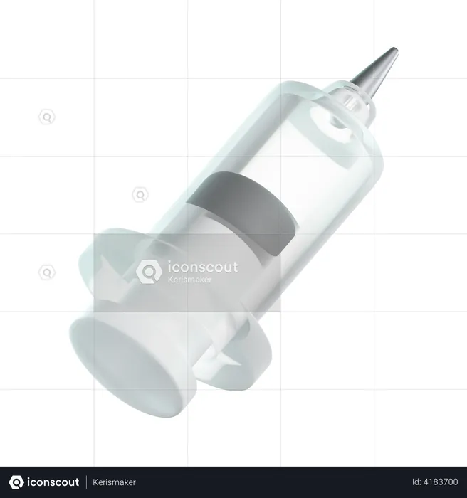 Syringe  3D Icon