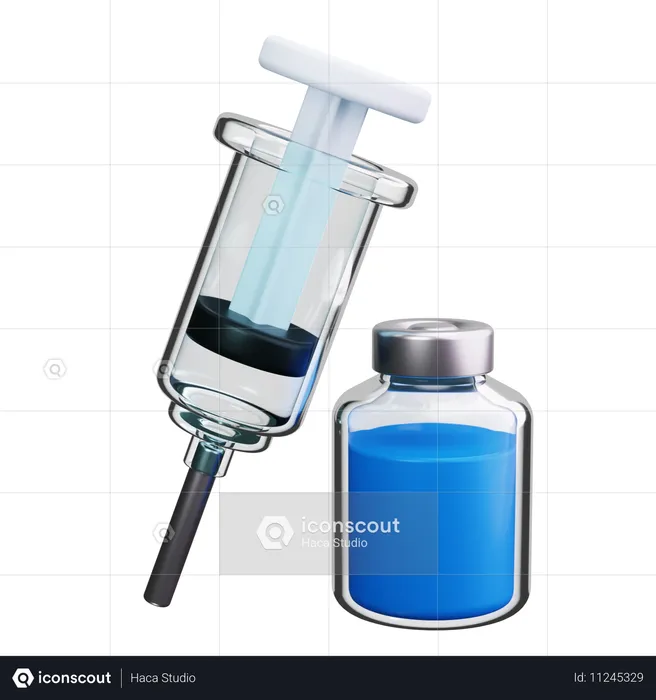 Syringe  3D Icon