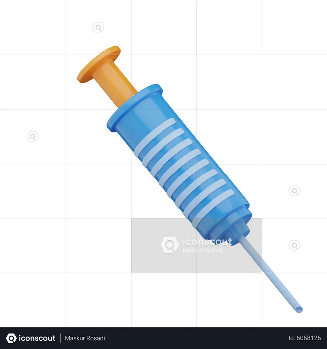 Syringe  3D Icon