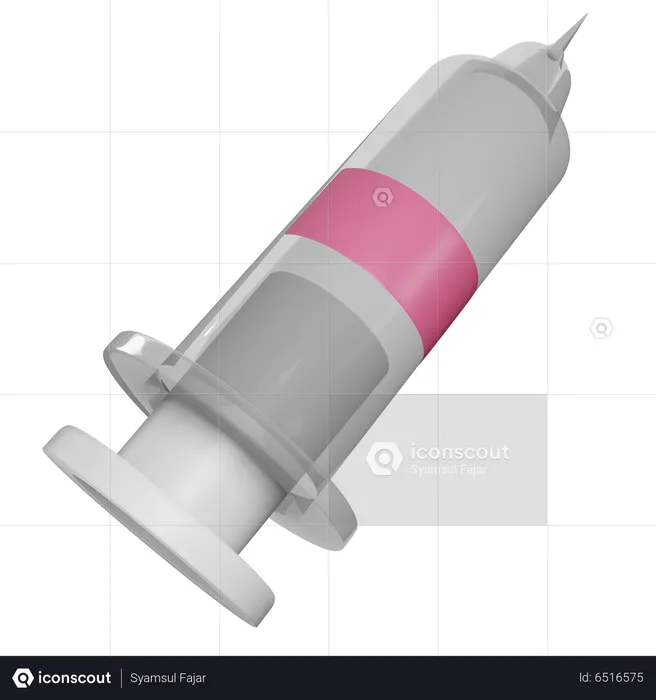 Syringe  3D Icon