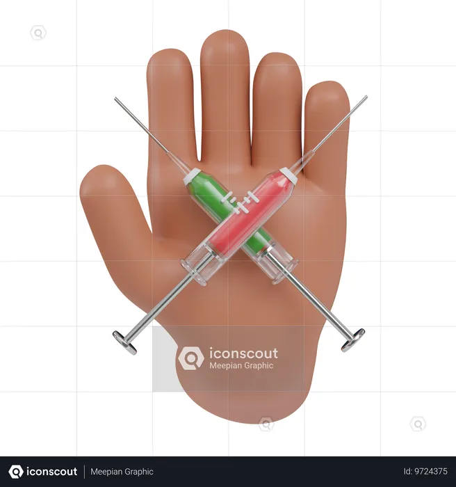 Syringe  3D Icon