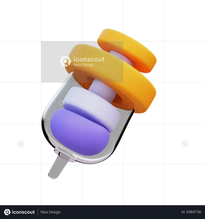 Syringe  3D Icon