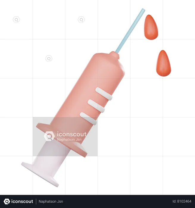 Syringe  3D Icon