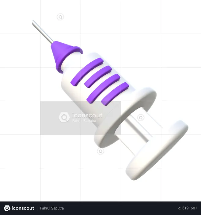 Syringe  3D Icon