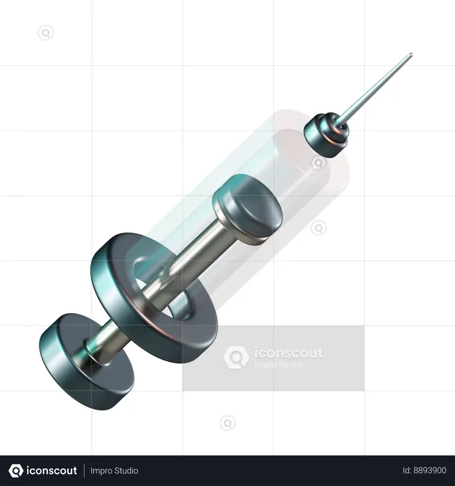 Syringe  3D Icon