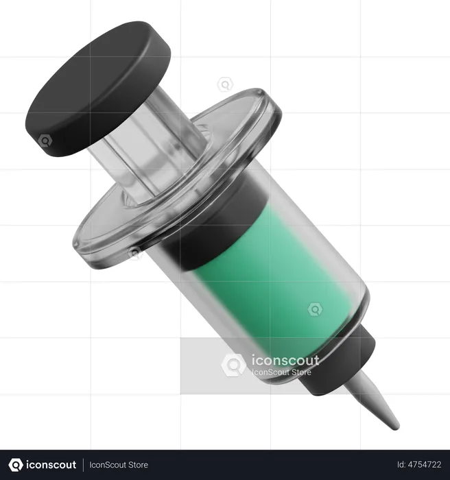 Syringe  3D Icon