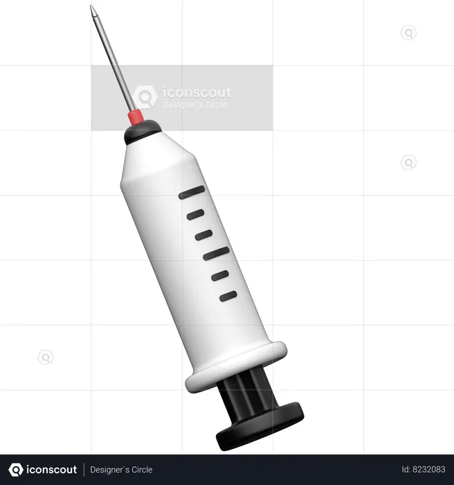 Syringe  3D Icon