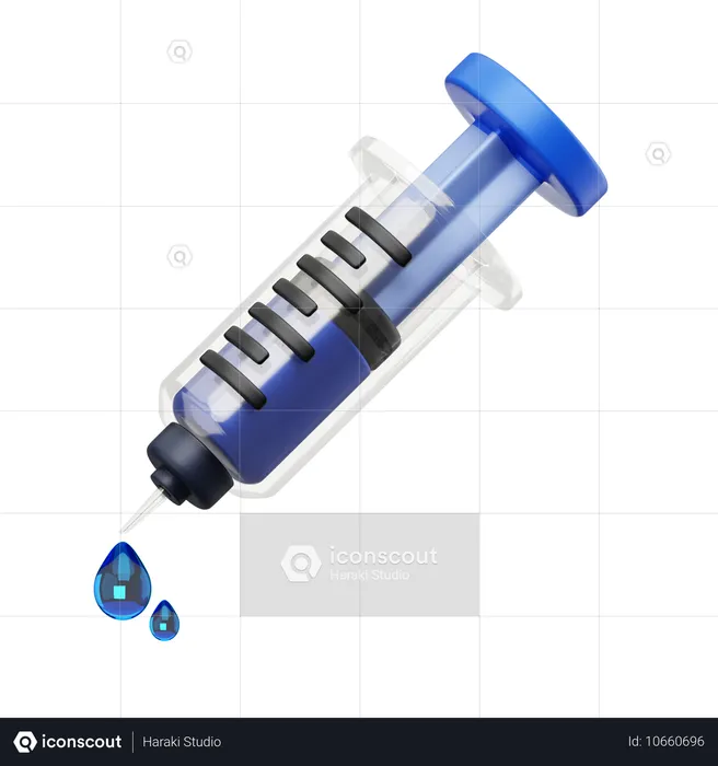 Syringe  3D Icon