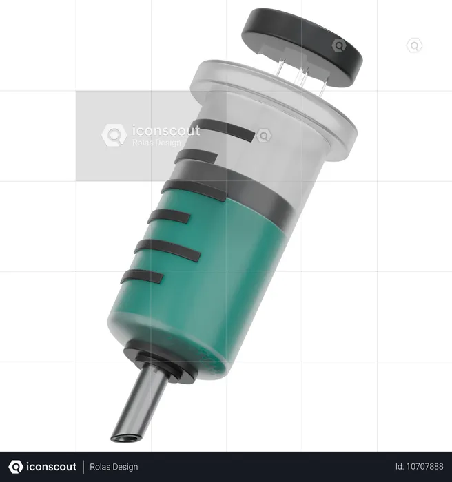 Syringe  3D Icon