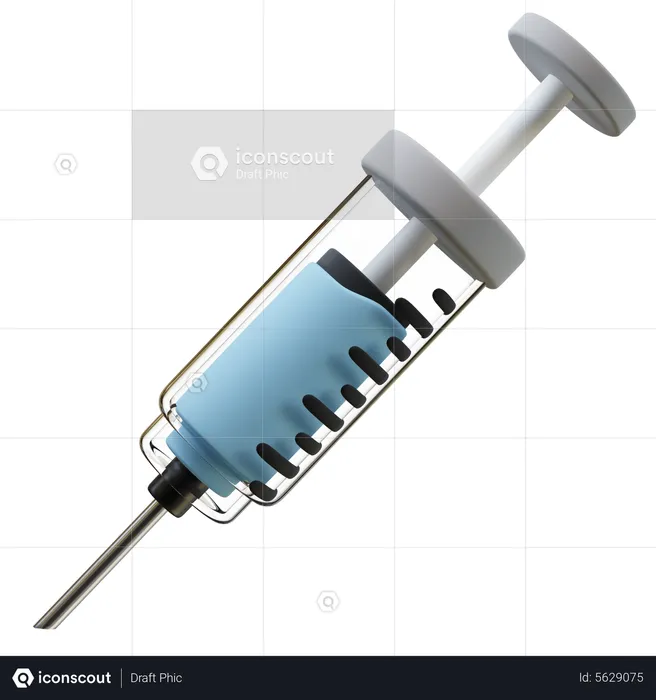 Syringe  3D Icon