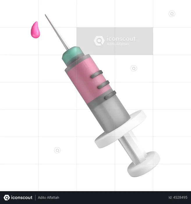 Syringe  3D Illustration