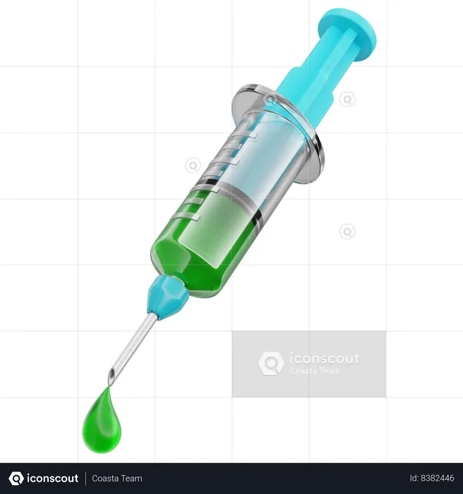 Syringe  3D Illustration