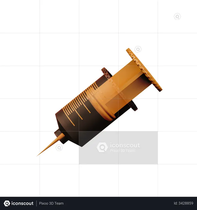 Syringe  3D Icon