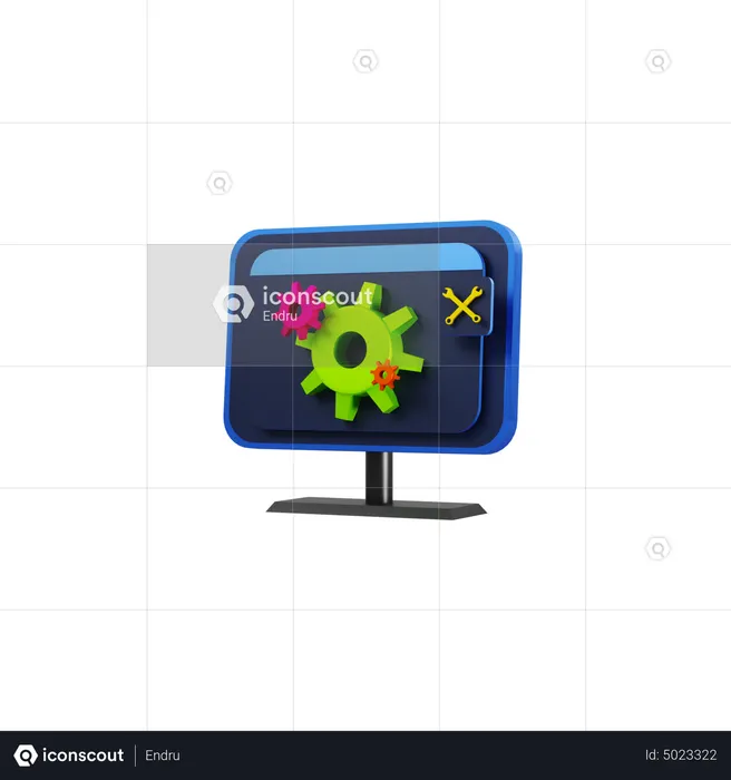 System Configuration  3D Icon