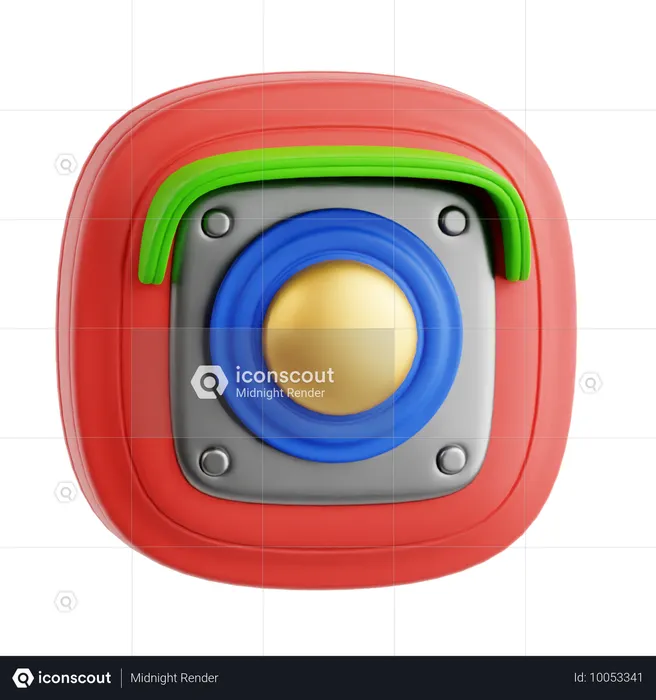 Système d'alarme  3D Icon