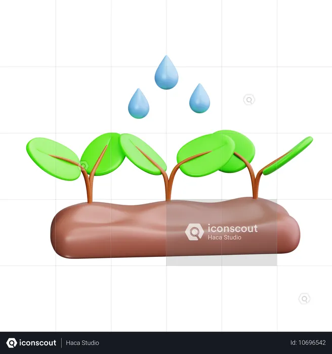 Système d'irrigation  3D Icon