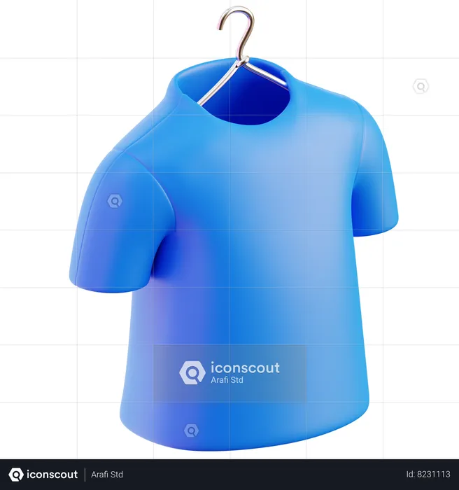 T Shirt  3D Icon