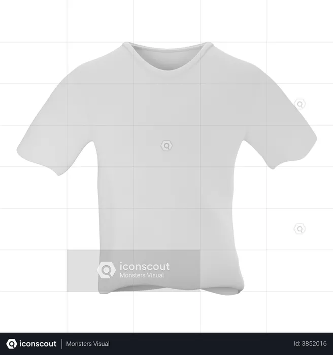 T-Shirt  3D Illustration