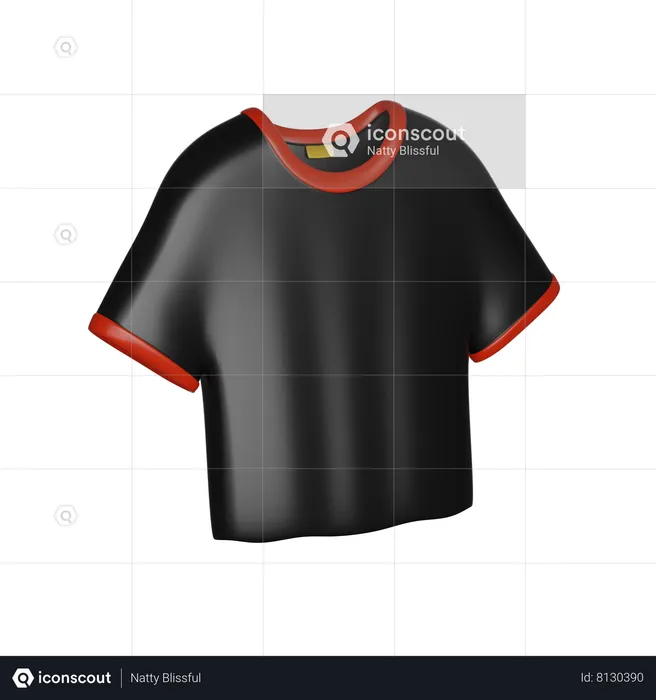 T Shirt  3D Icon