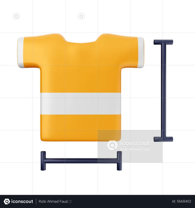 T-Shirt Größe  3D Icon