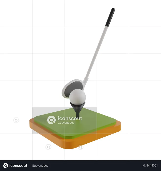 Tabata Golf  3D Icon