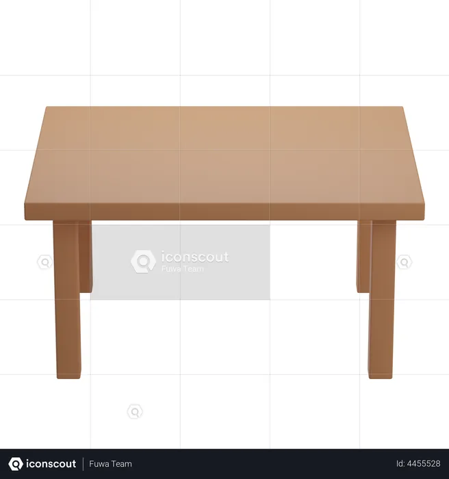 Tisch  3D Illustration