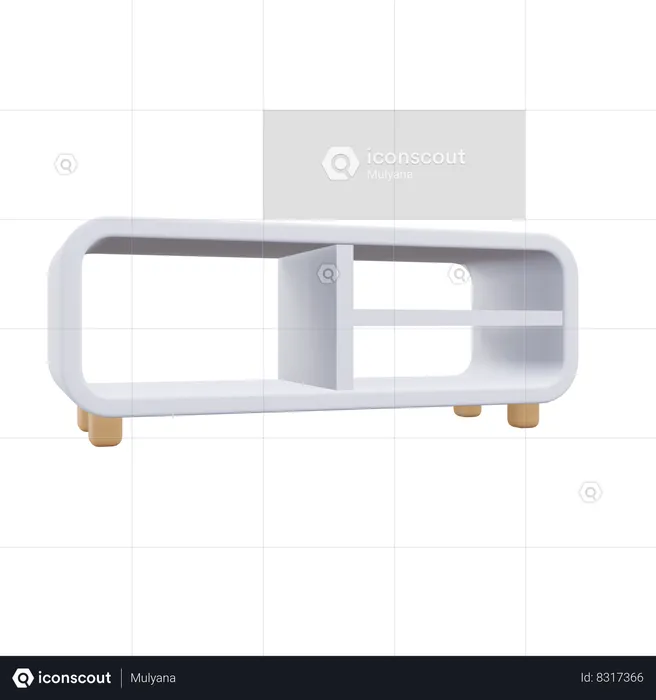 Table  3D Icon