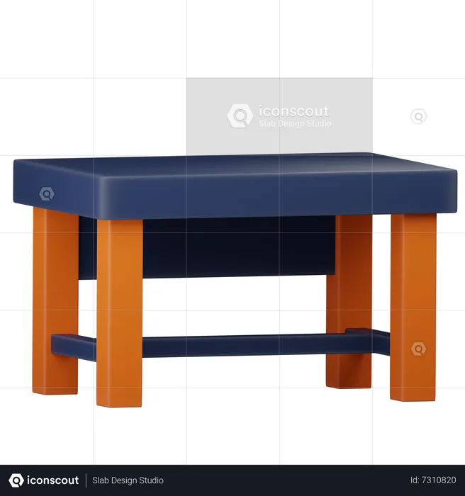 Table  3D Icon