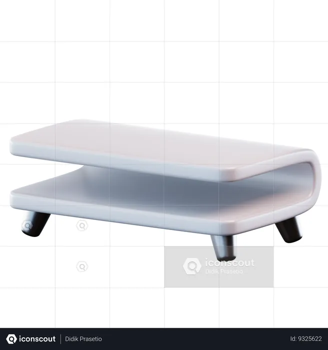 Table  3D Icon