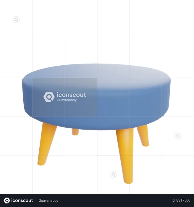 Table  3D Icon