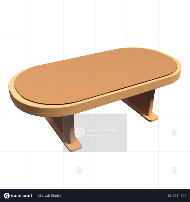 Table à manger  3D Icon