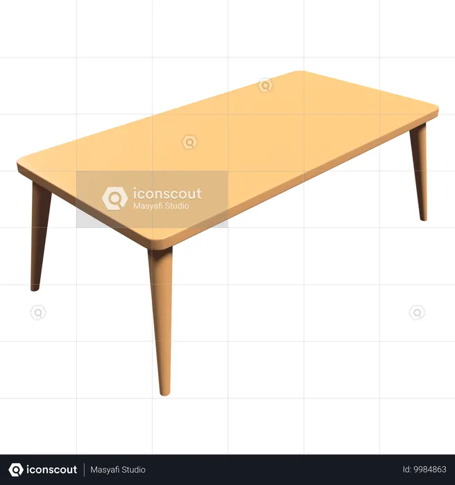 Table à manger  3D Icon