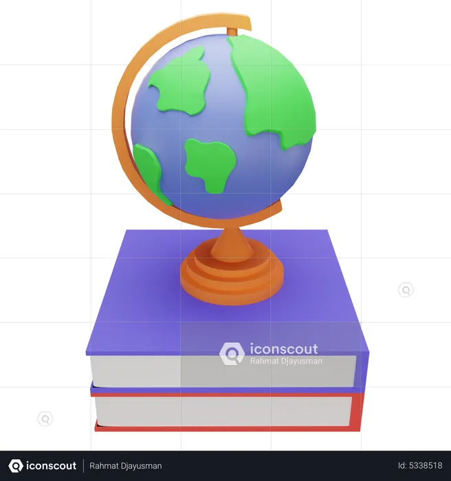 Table Globe  3D Icon