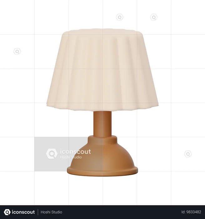 Table lamp  3D Icon