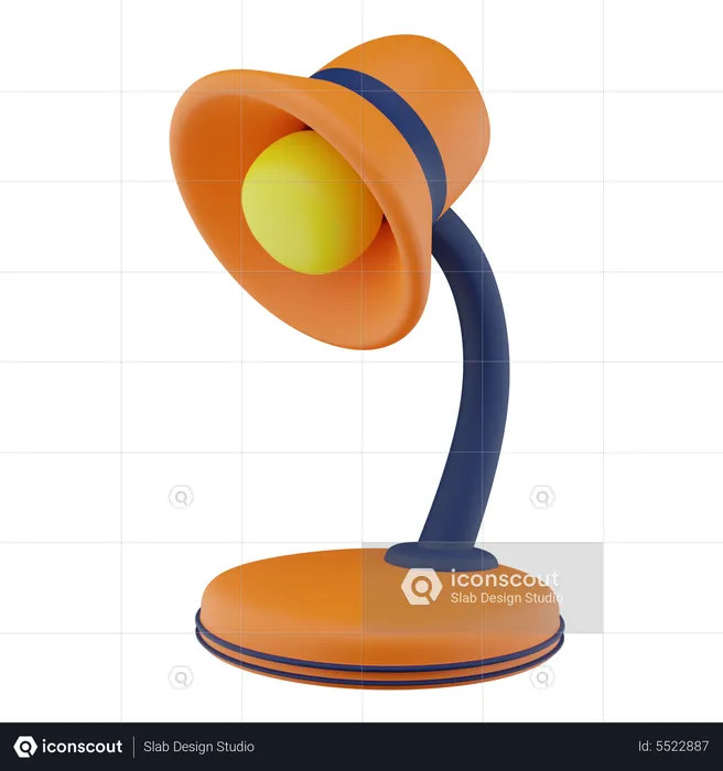 Table Lamp  3D Icon