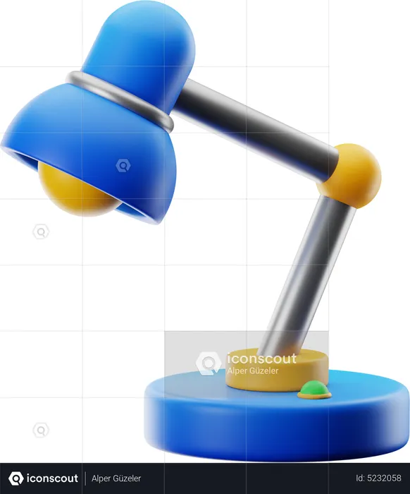 Table Lamp  3D Icon