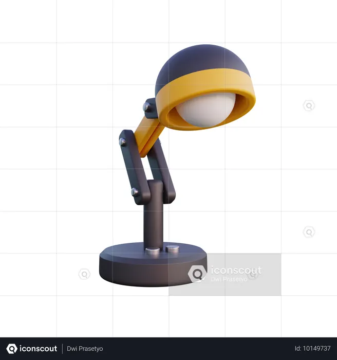 Table Lamp  3D Icon