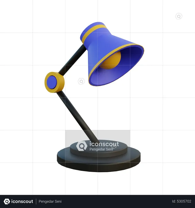 Table Lamp  3D Icon