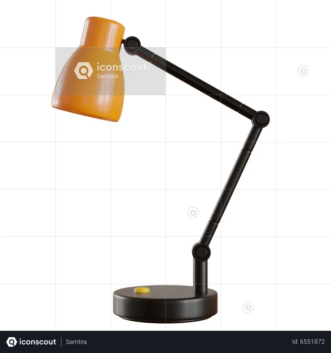 Table Lamp  3D Icon