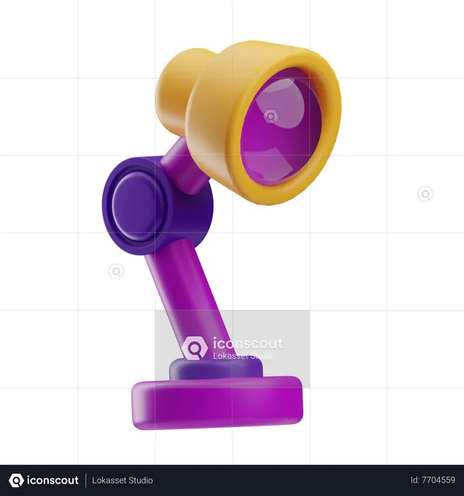 Table Lamp  3D Icon
