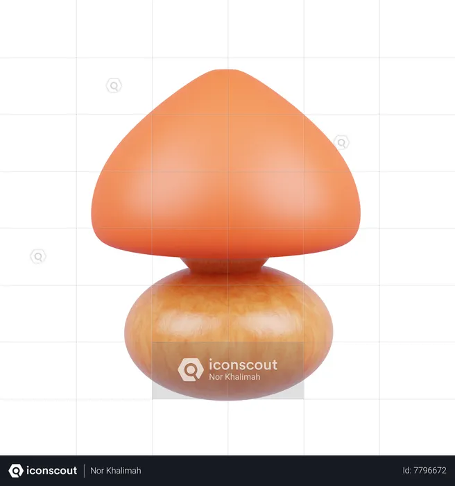 Table Lamp  3D Icon