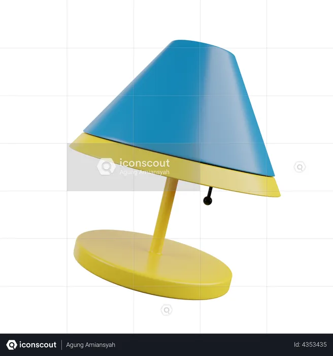 Table Lamp  3D Illustration