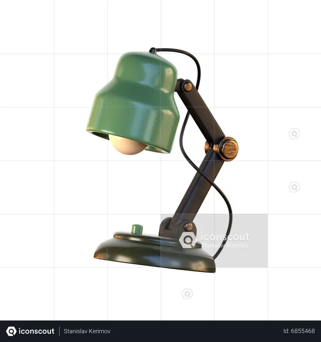 Table Light  3D Icon