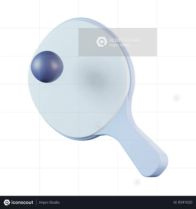 Table Tennis  3D Icon